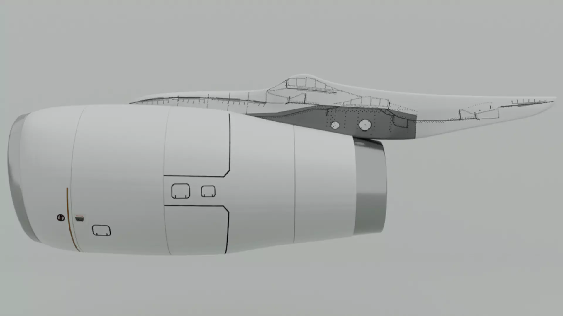 Aeroplan Engine  3D model_3