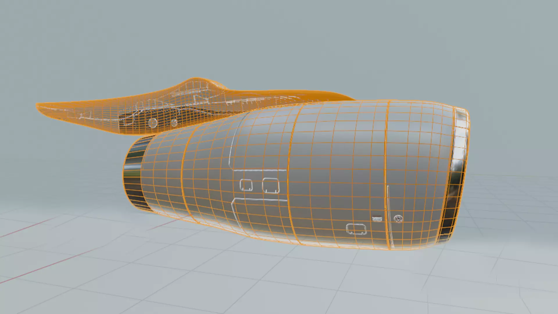 Aeroplan Engine  3D model_9