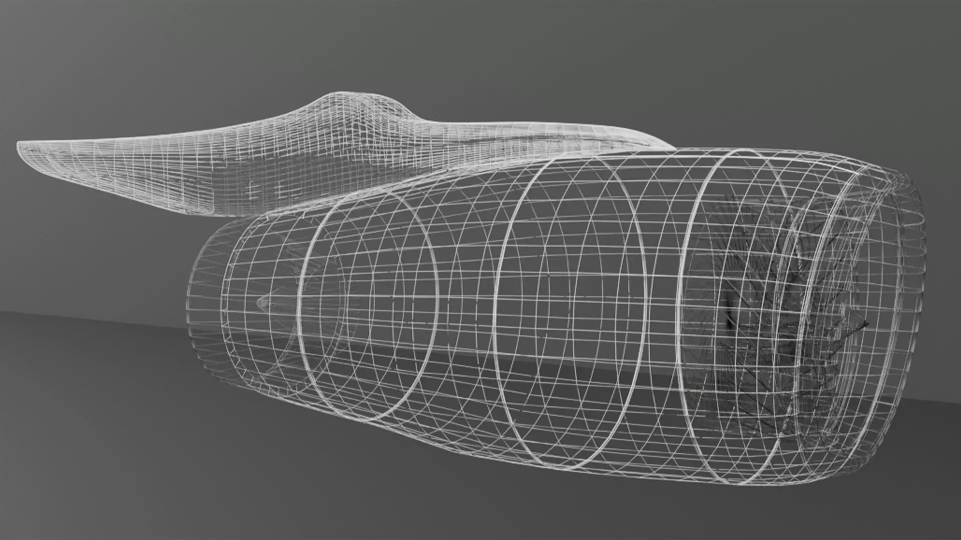 Aeroplan Engine  3D model_1