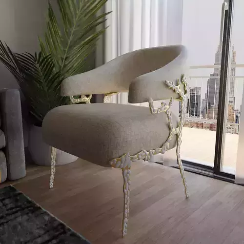 Caracole Luxury Chair  3D Model 