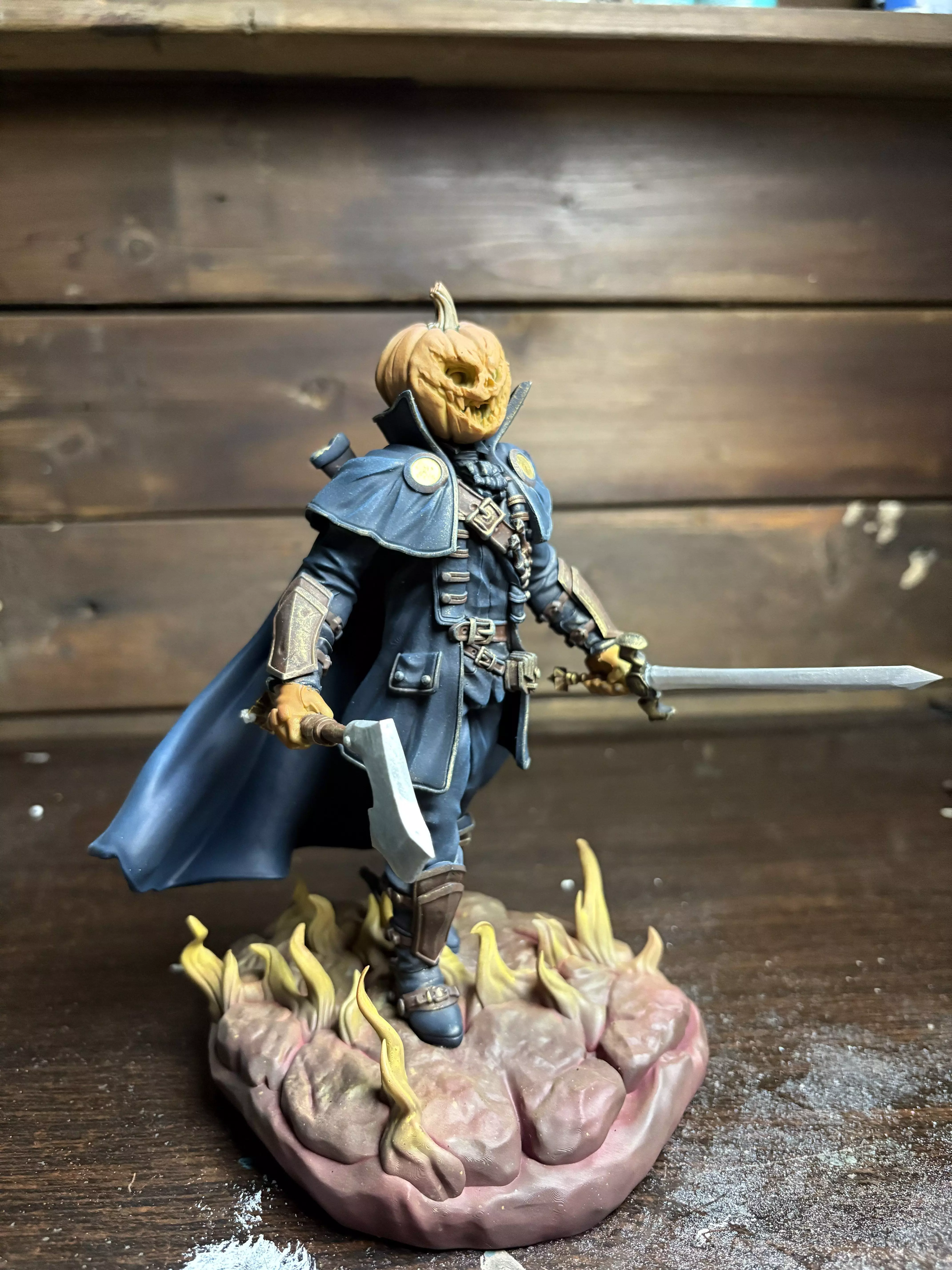 the pumpkin king print ready 3D print model_8