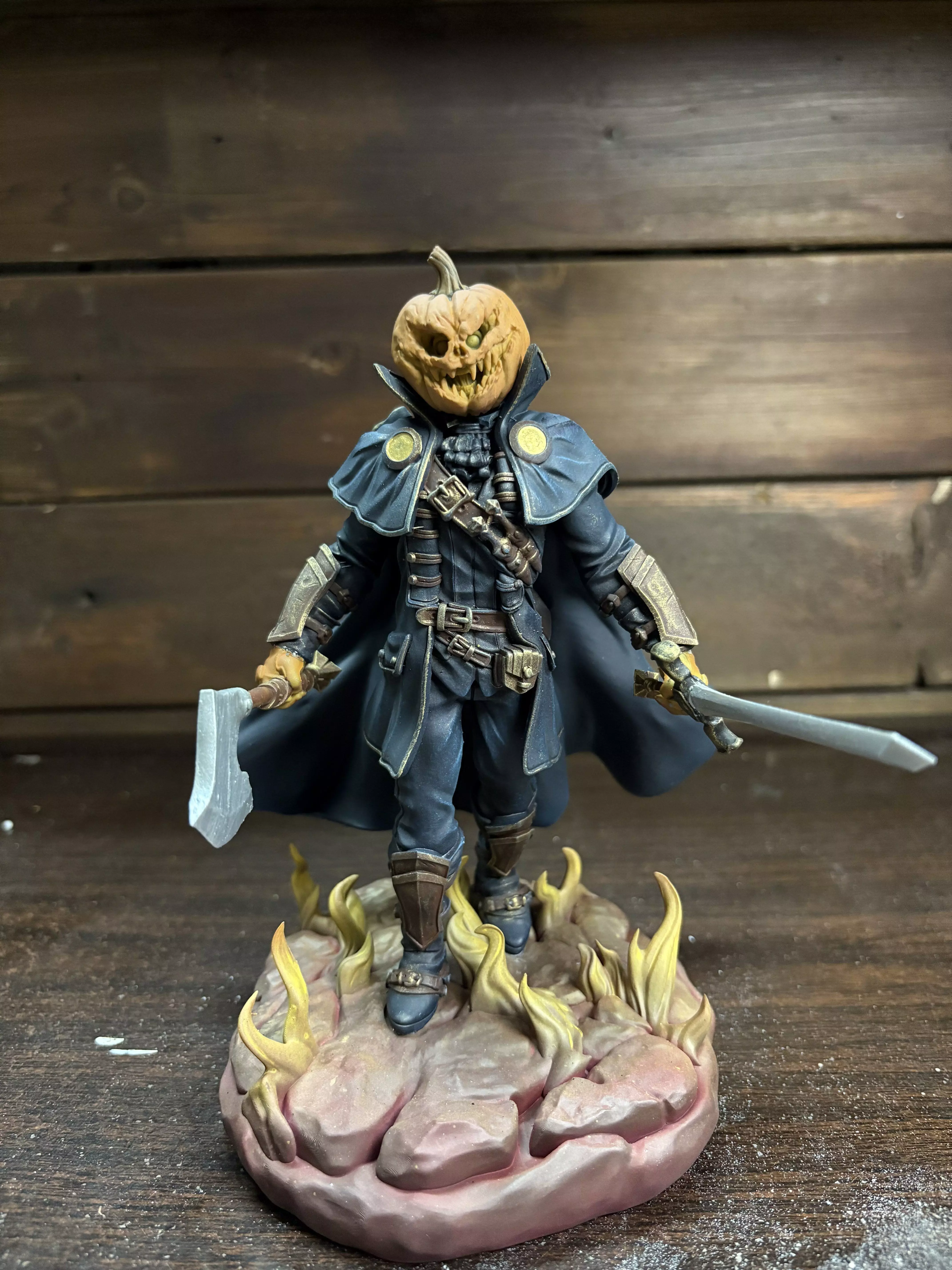 the pumpkin king print ready 3D print model_6