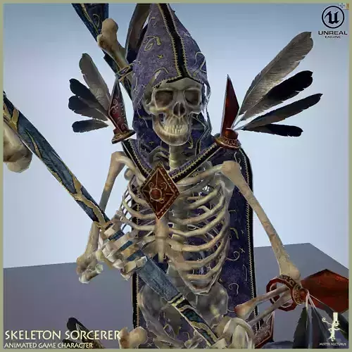 Skeleton Sorcerer