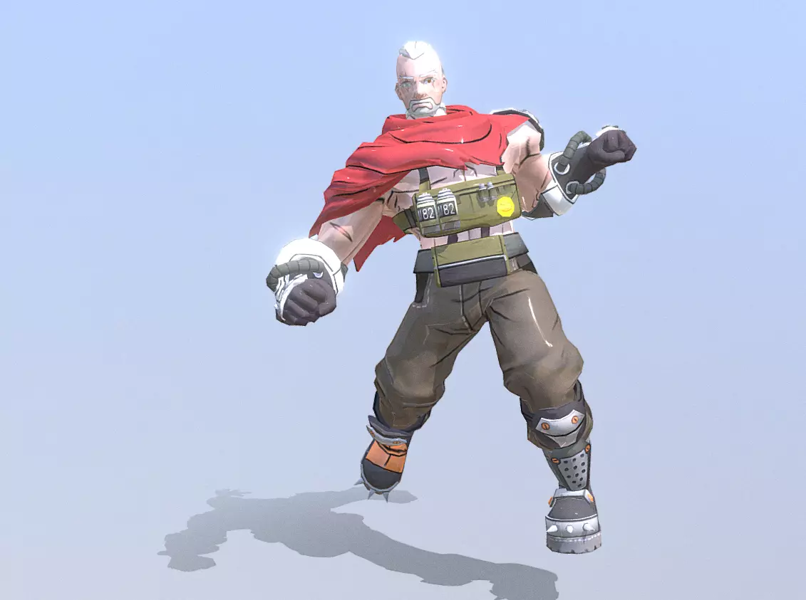 TERMINATOR CYBORG JASON MULTI PUNCH fbx png 3D model_1