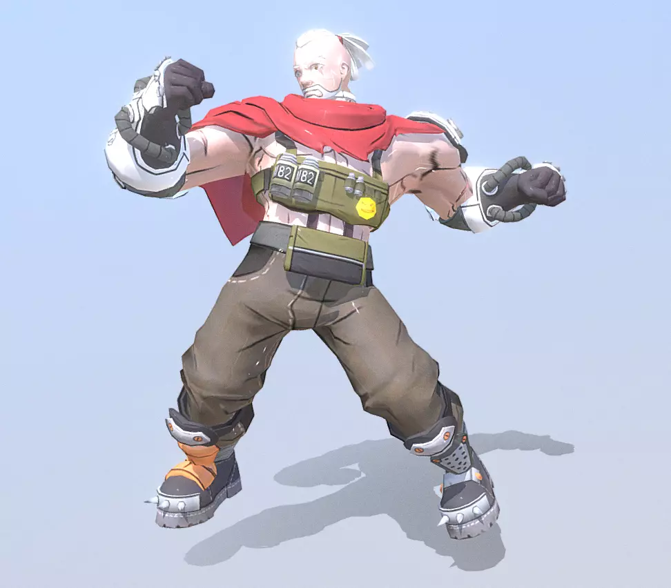 TERMINATOR CYBORG JASON MULTI PUNCH fbx png 3D model_0