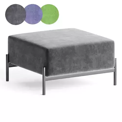 pouf black