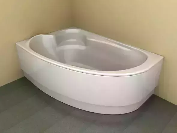 Acrylic Corner Bathtub