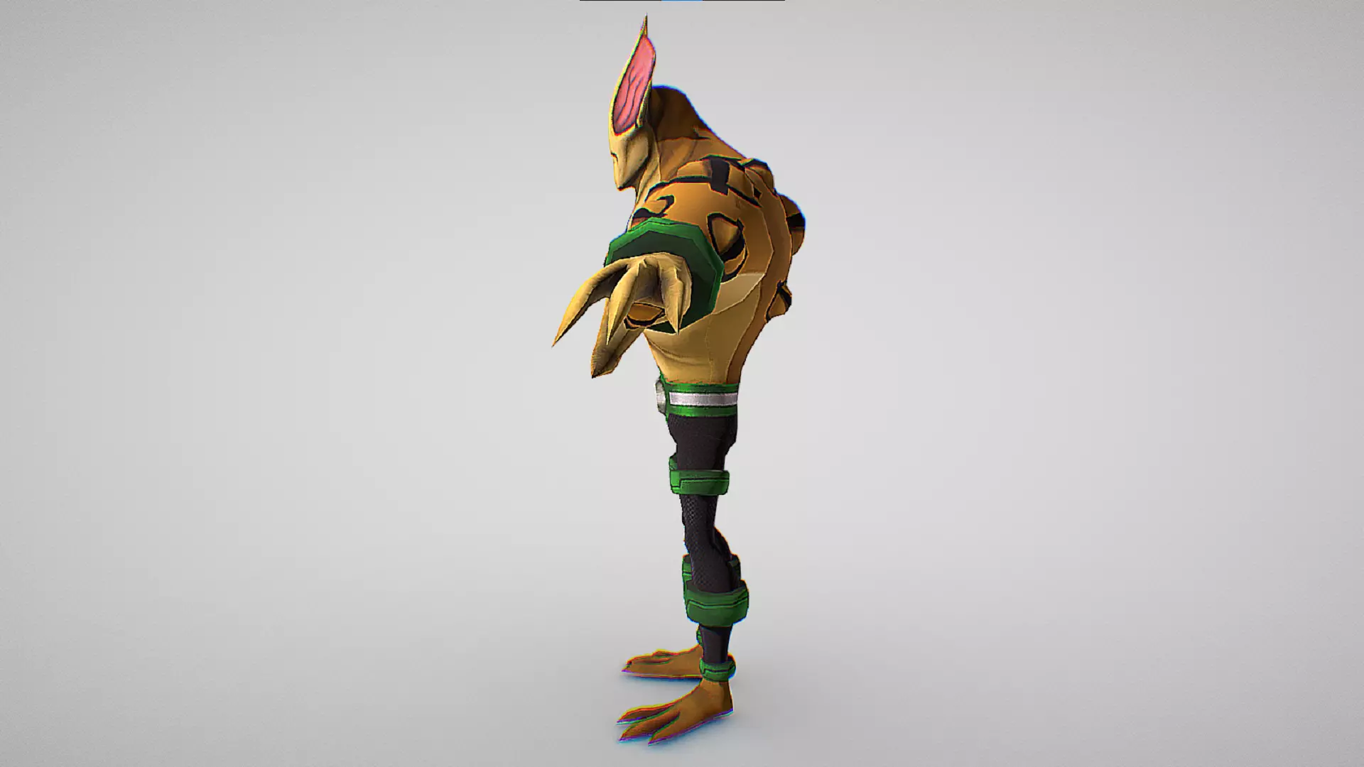 Eye Guy - DNA sample of an Opticoid - Ben 10 Omniverse Low-poly 3D model_5