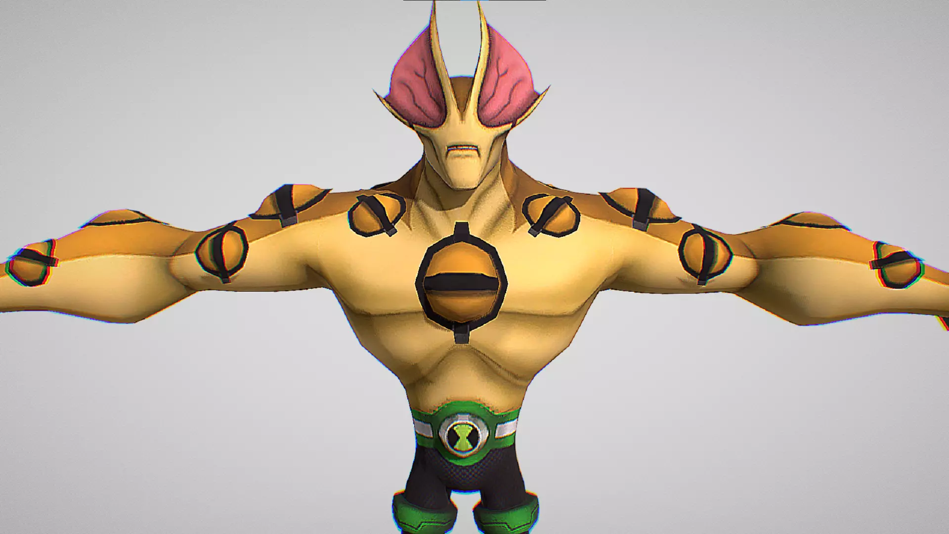 Eye Guy - DNA sample of an Opticoid - Ben 10 Omniverse Low-poly 3D model_0