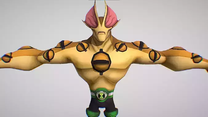 Eye Guy - DNA sample of an Opticoid - Ben 10 Omniverse