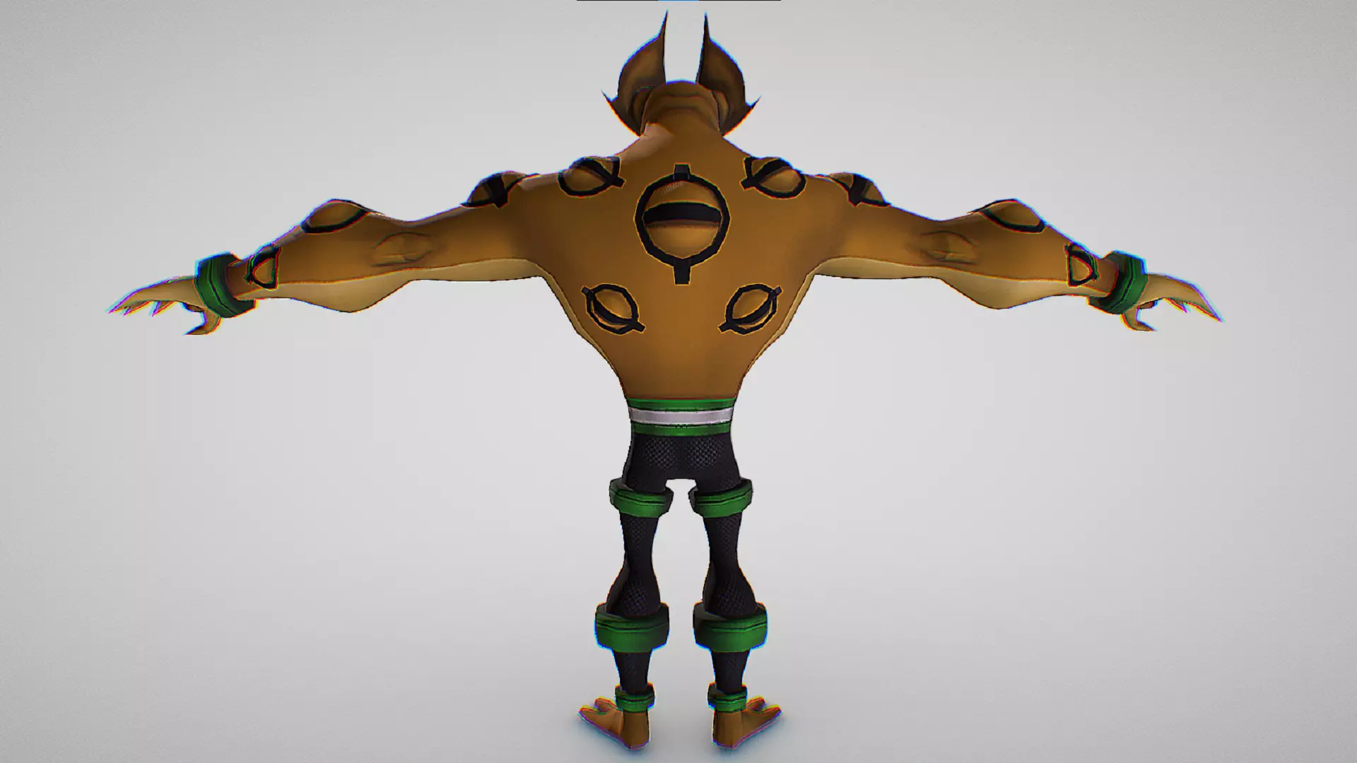 Eye Guy - DNA sample of an Opticoid - Ben 10 Omniverse Low-poly 3D model_3