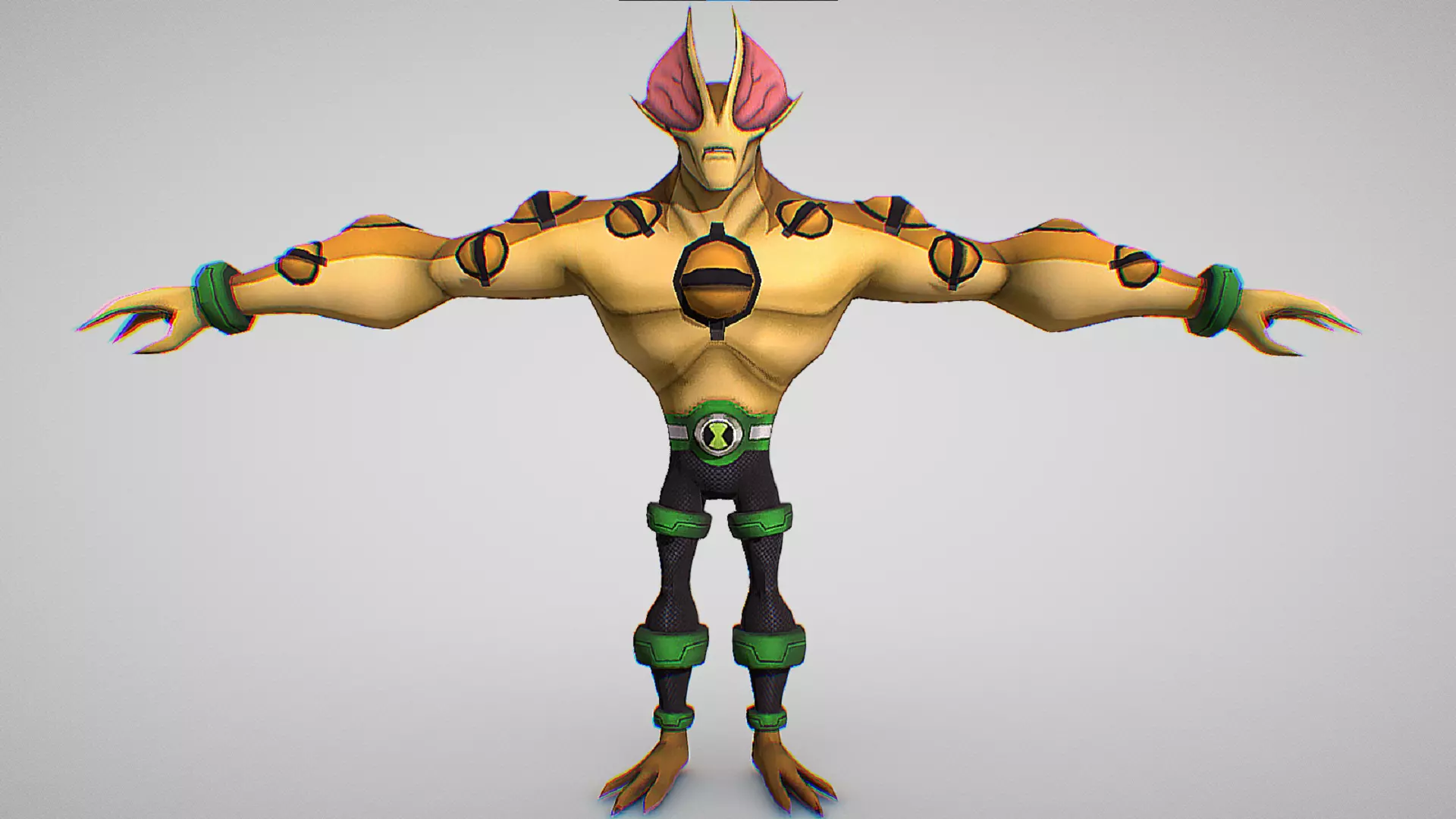 Eye Guy - DNA sample of an Opticoid - Ben 10 Omniverse Low-poly 3D model_1