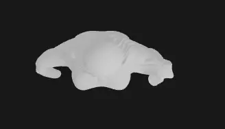 Ethereal Figure - Veiled Female Specter 3D model_3