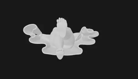 Ethereal Figure - Veiled Female Specter 3D model_2