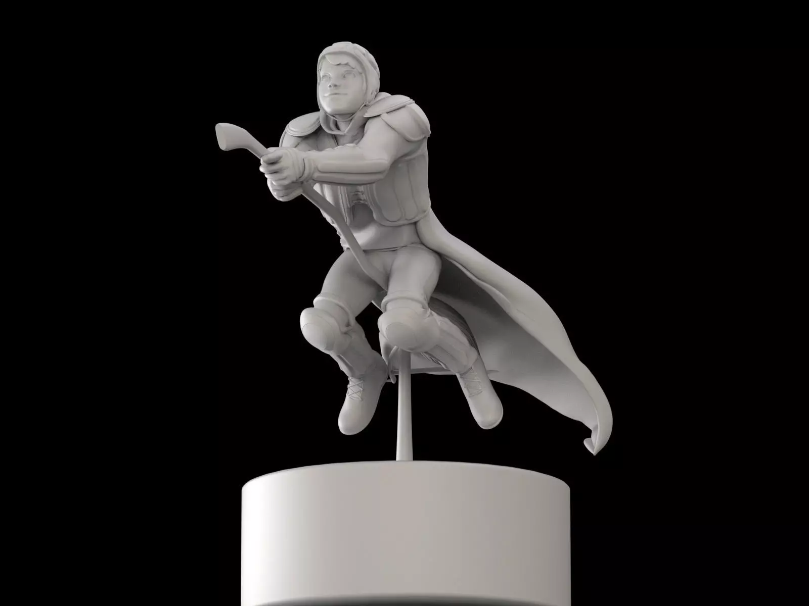 Ron Weasley Loyal Friend and Gryffindor Hero 3D print model_10