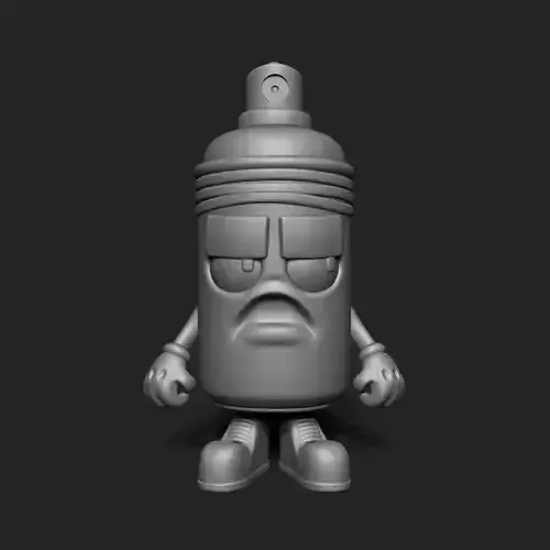 THE CLOGGED CAPS ART FIGURES Keychain