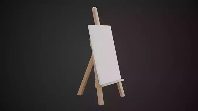 Mini Easel Painting