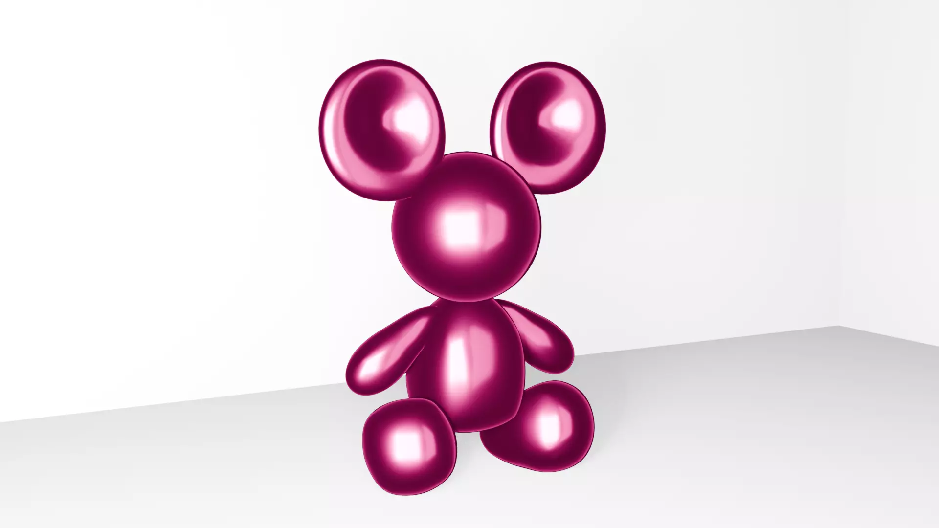 baloon mouse 3D model_0