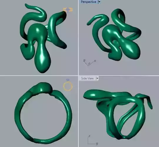 snake ring