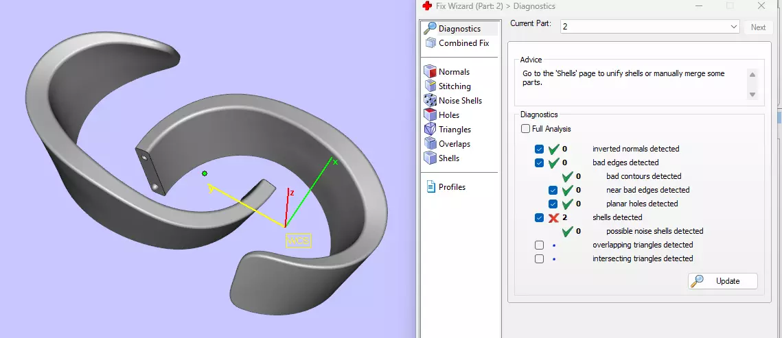Abbraccio ring 3D print model_5