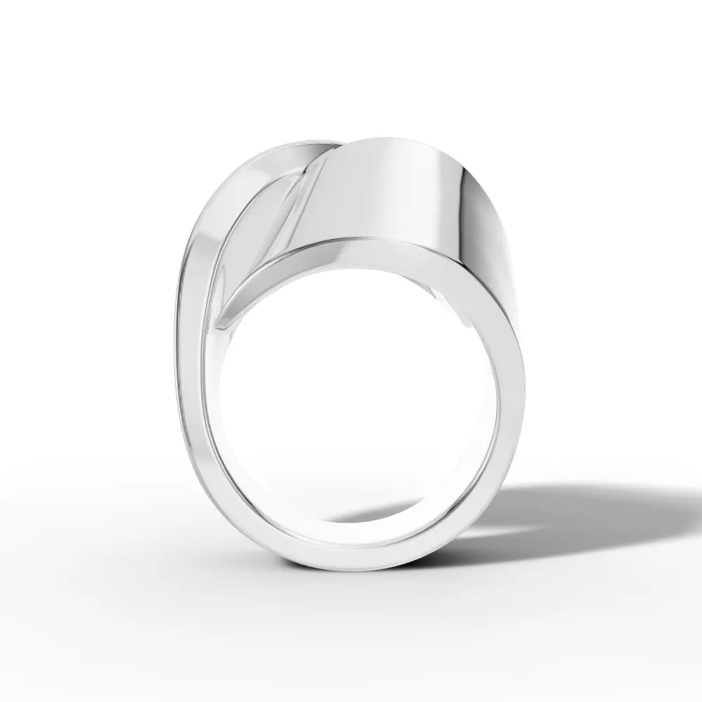 Abbraccio ring 3D print model_4