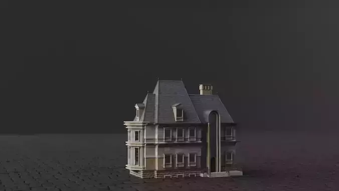 Classical European Building - House 24