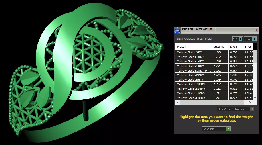 Rings 3D print model_3