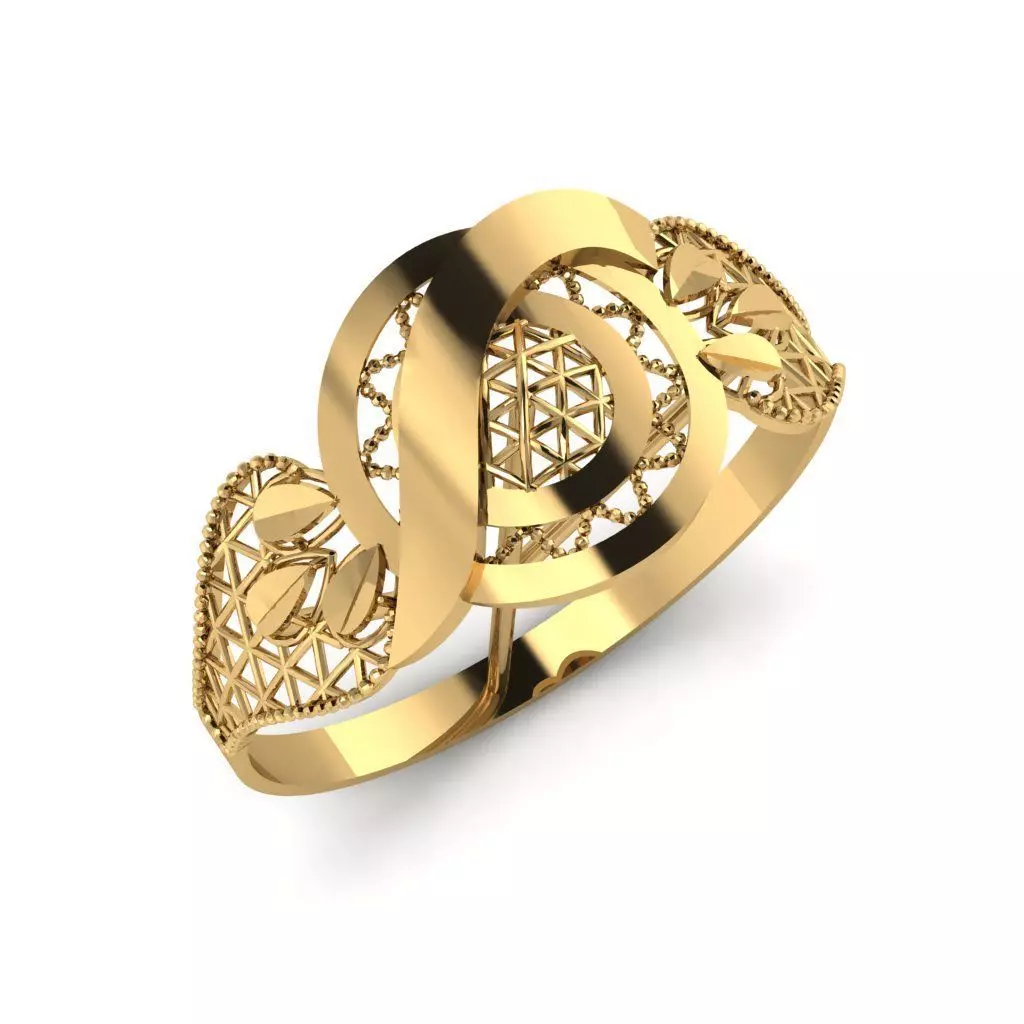 Rings 3D print model_0