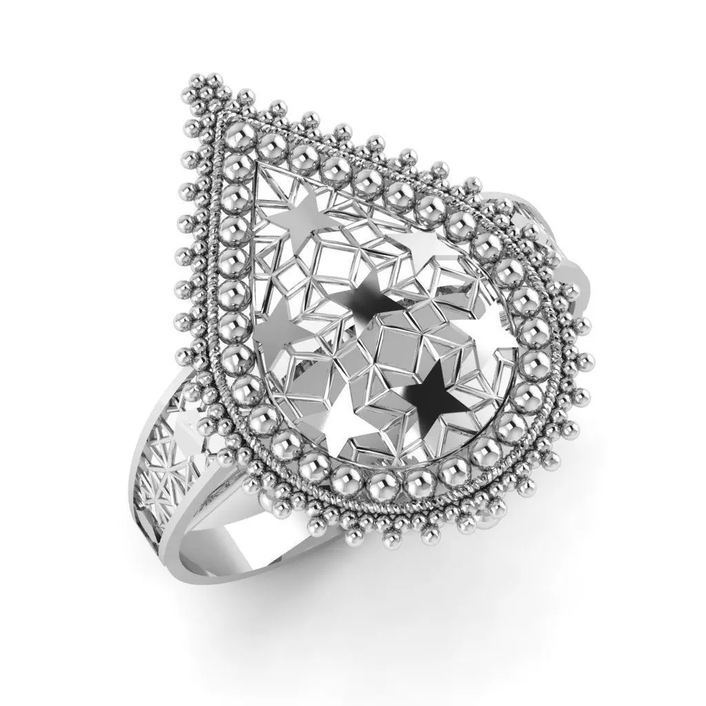 Rings 3D print model_1