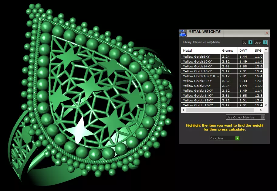 Rings 3D print model_3