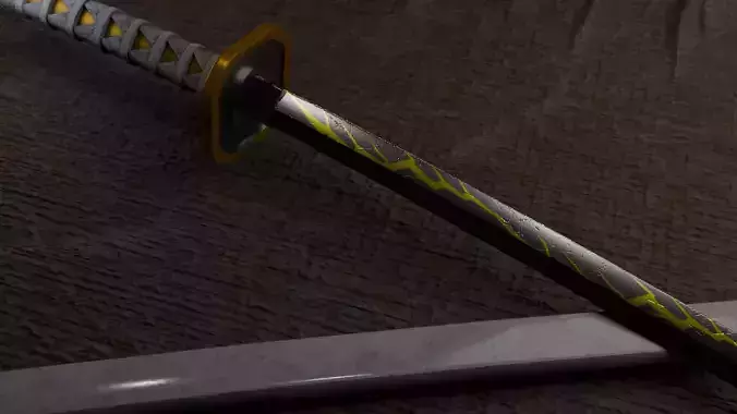 Zenitsu Katana Kimetsu No Yaiba