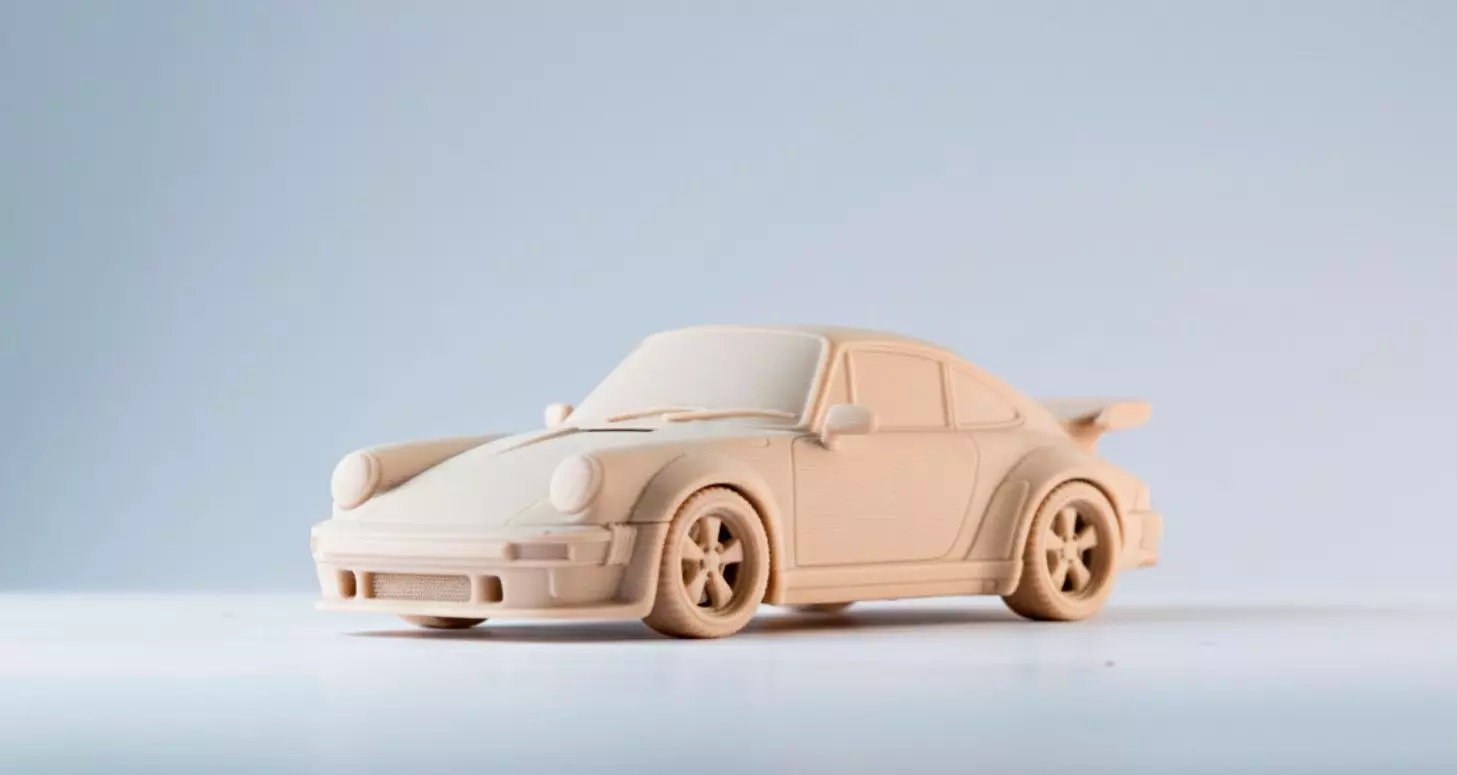 Porsche Carrera 911 930 RWB 3D Car Model 3D print model