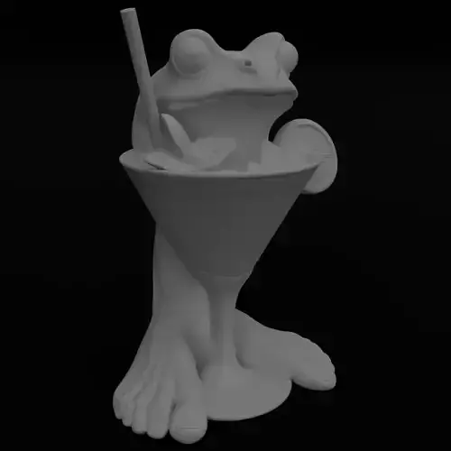 Froggito Machito New Brainrot 3D model figurine for 3D printing