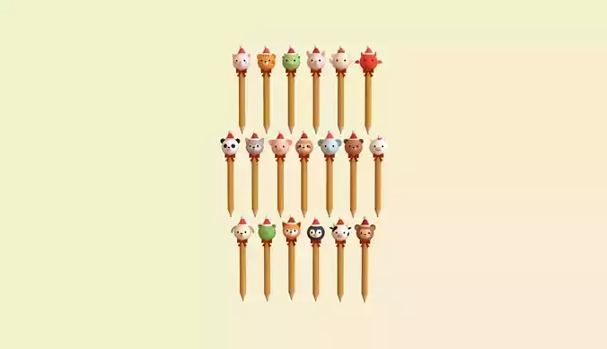 Christmas Pencil Pack 01