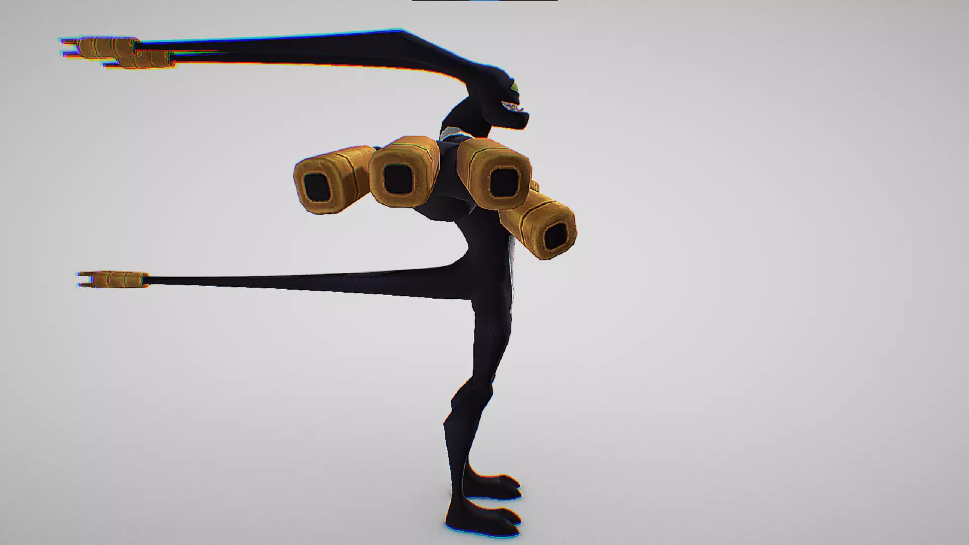 Feedback - DNA sample of a Conductoid- Ben 10 Omniverse Low-poly 3D model_3