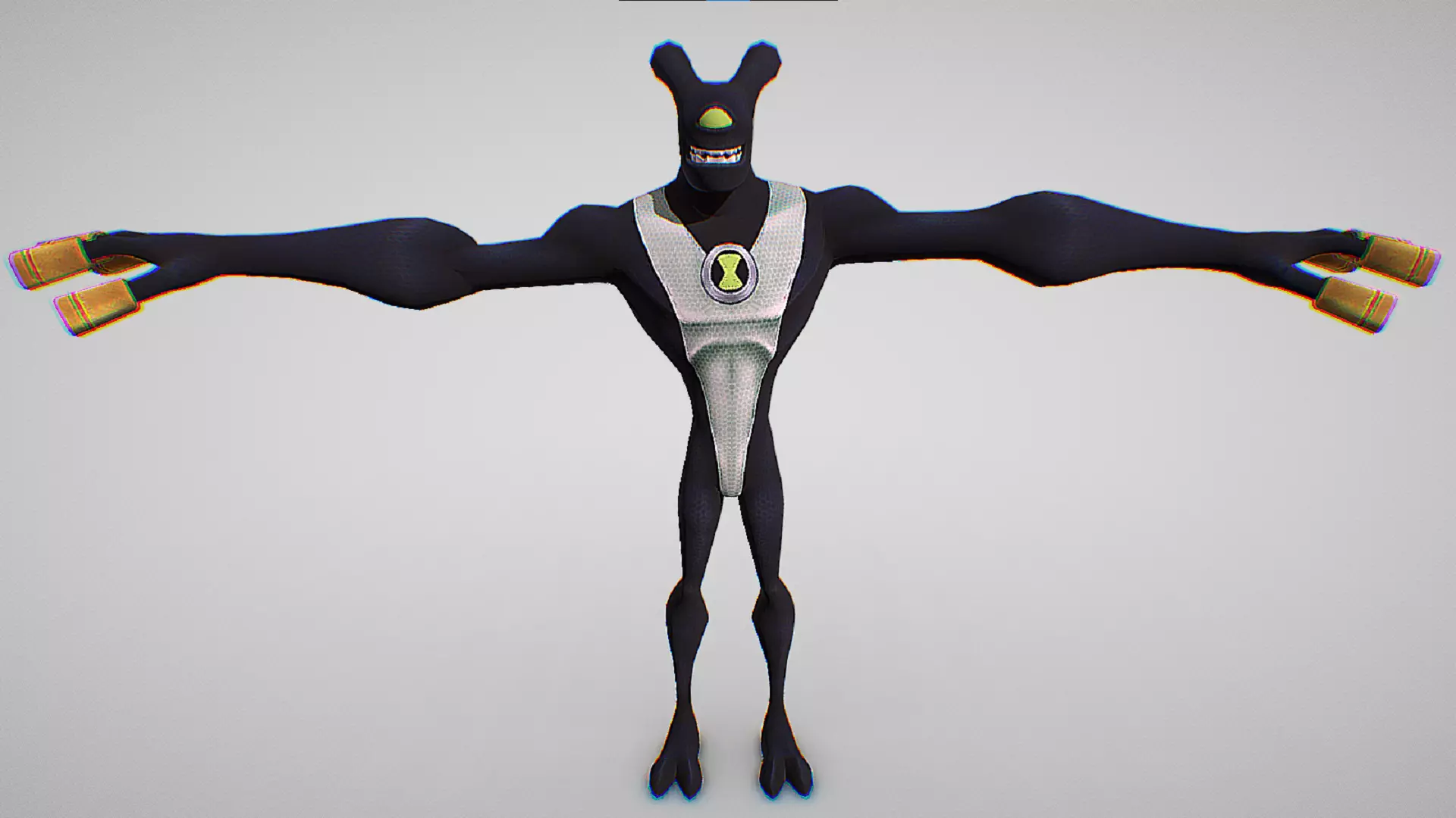 Feedback - DNA sample of a Conductoid- Ben 10 Omniverse Low-poly 3D model_1