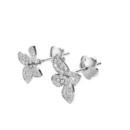 Pasqual Bruni giardini segreti flower stud earrings
