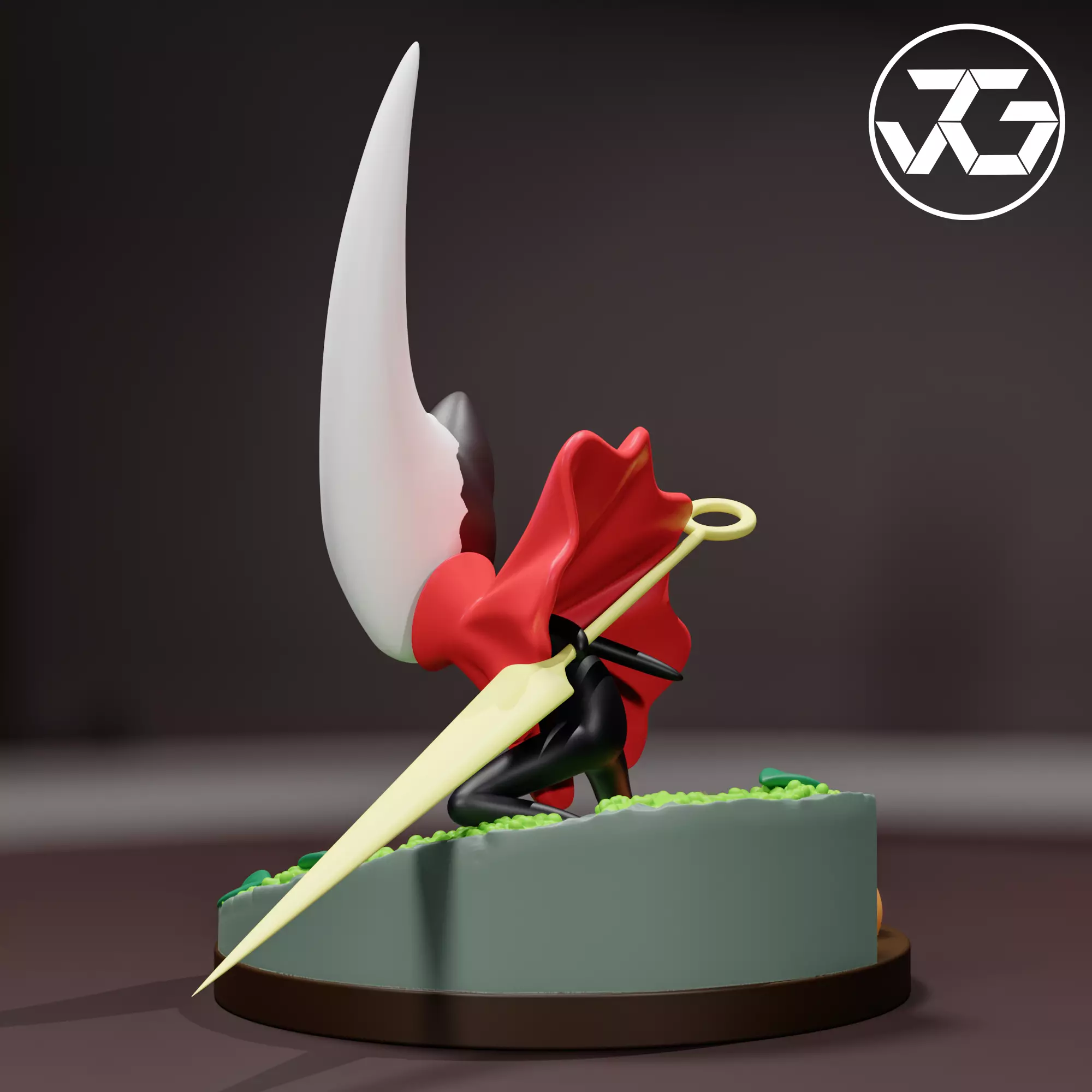 Holloween Silksong - Hornet - 3D Print Ready 3D print model_3