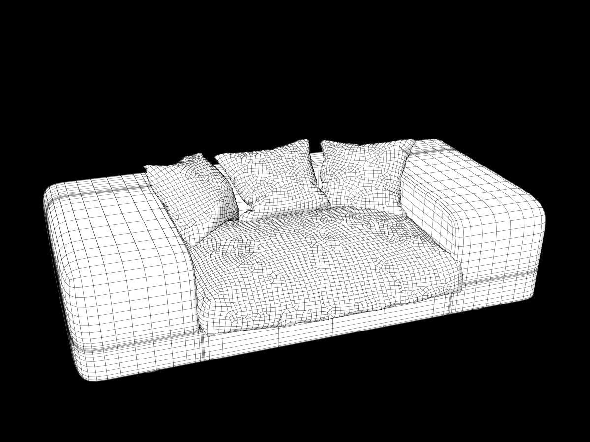 Sofa and Chair collection 3D model_16