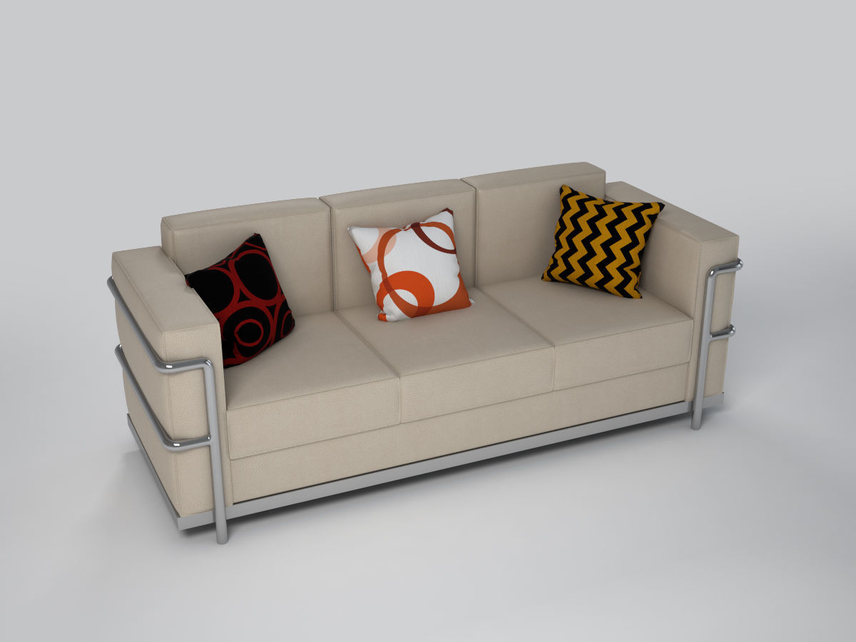 Sofa and Chair collection 3D model_27