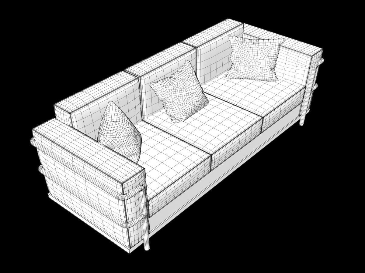 Sofa and Chair collection 3D model_31