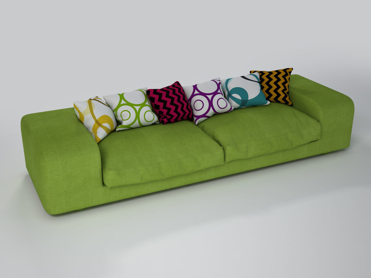 Sofa and Chair collection 3D model_10