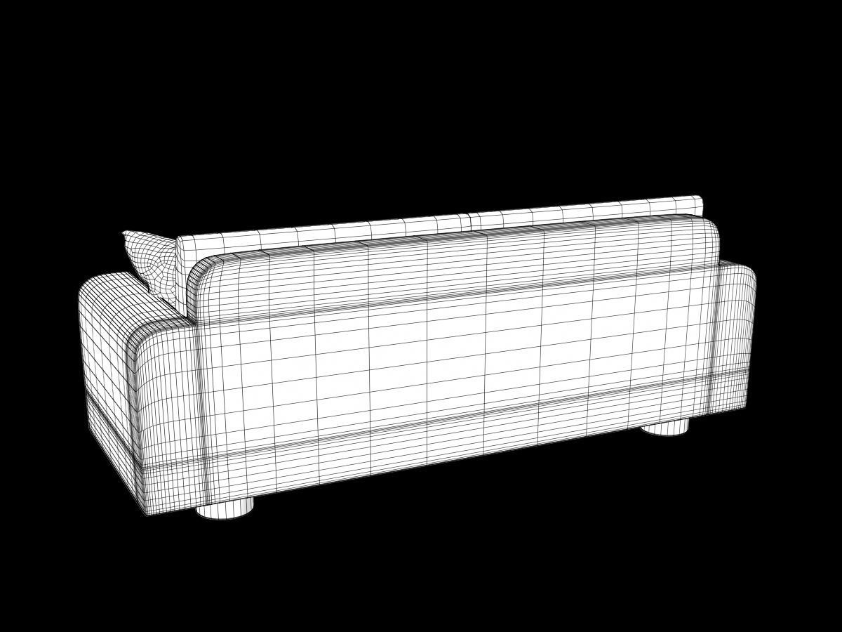 Sofa and Chair collection 3D model_7