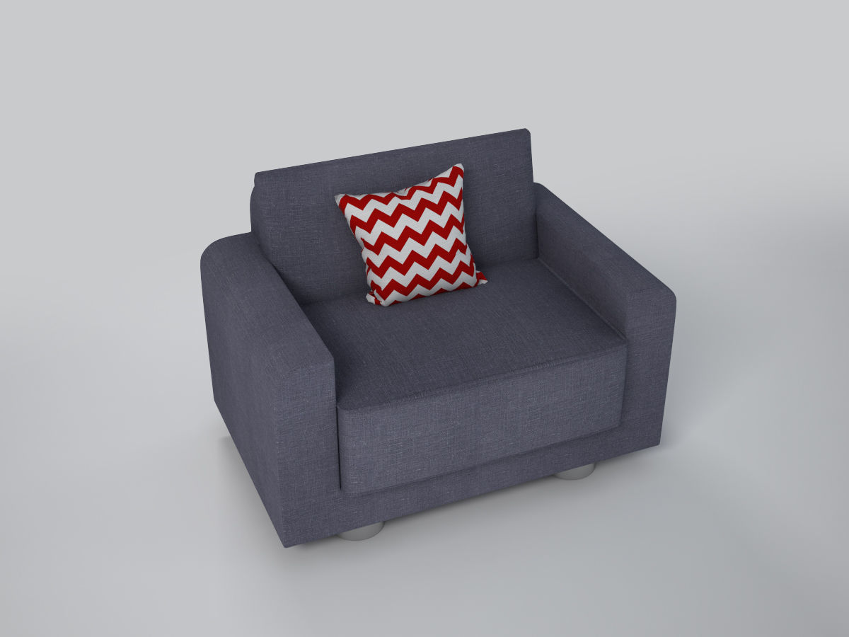Sofa and Chair collection 3D model_3