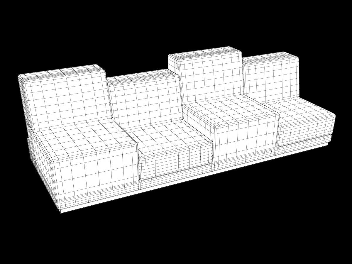 Sofa and Chair collection 3D model_46