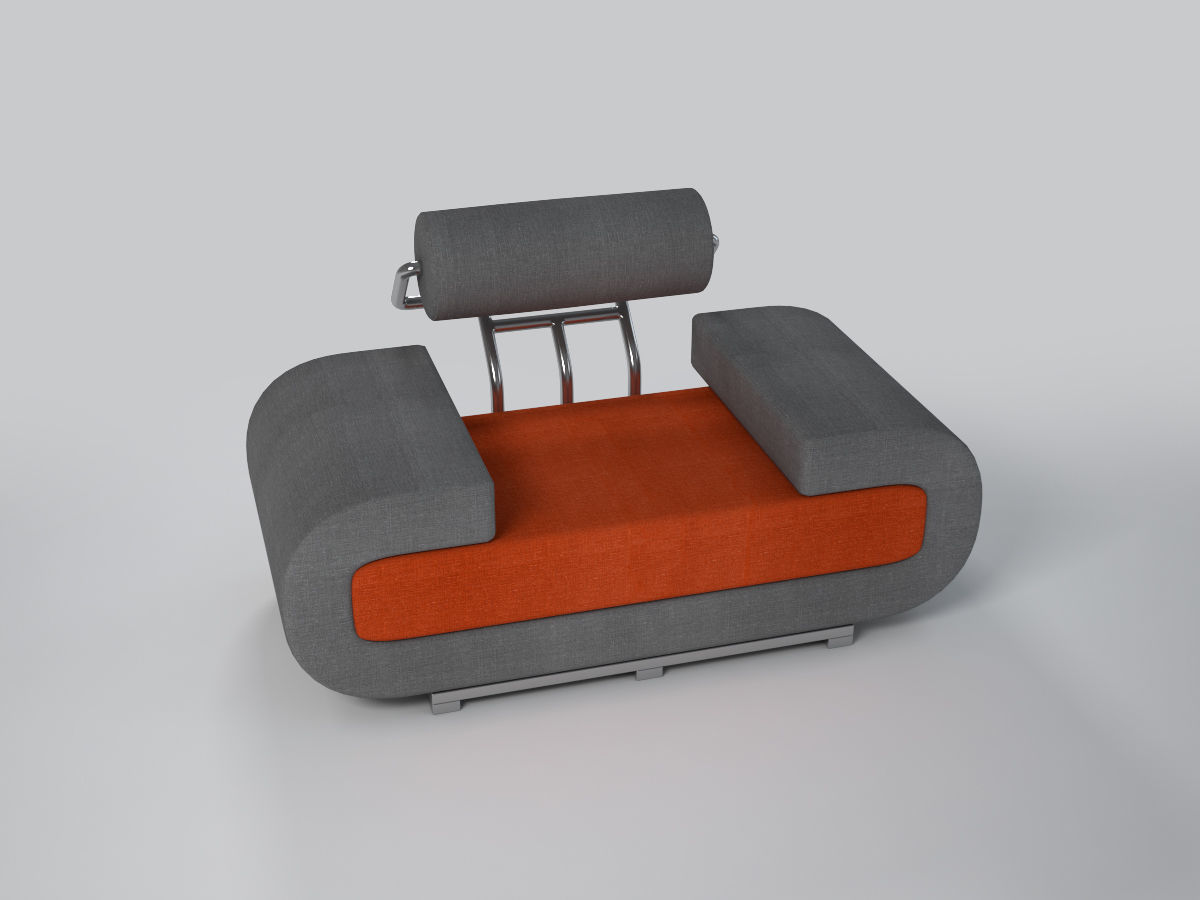 Sofa and Chair collection 3D model_36