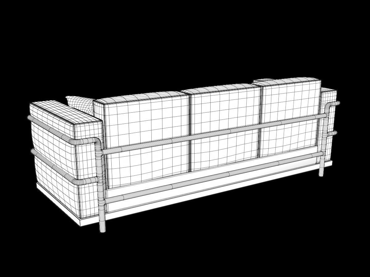 Sofa and Chair collection 3D model_32