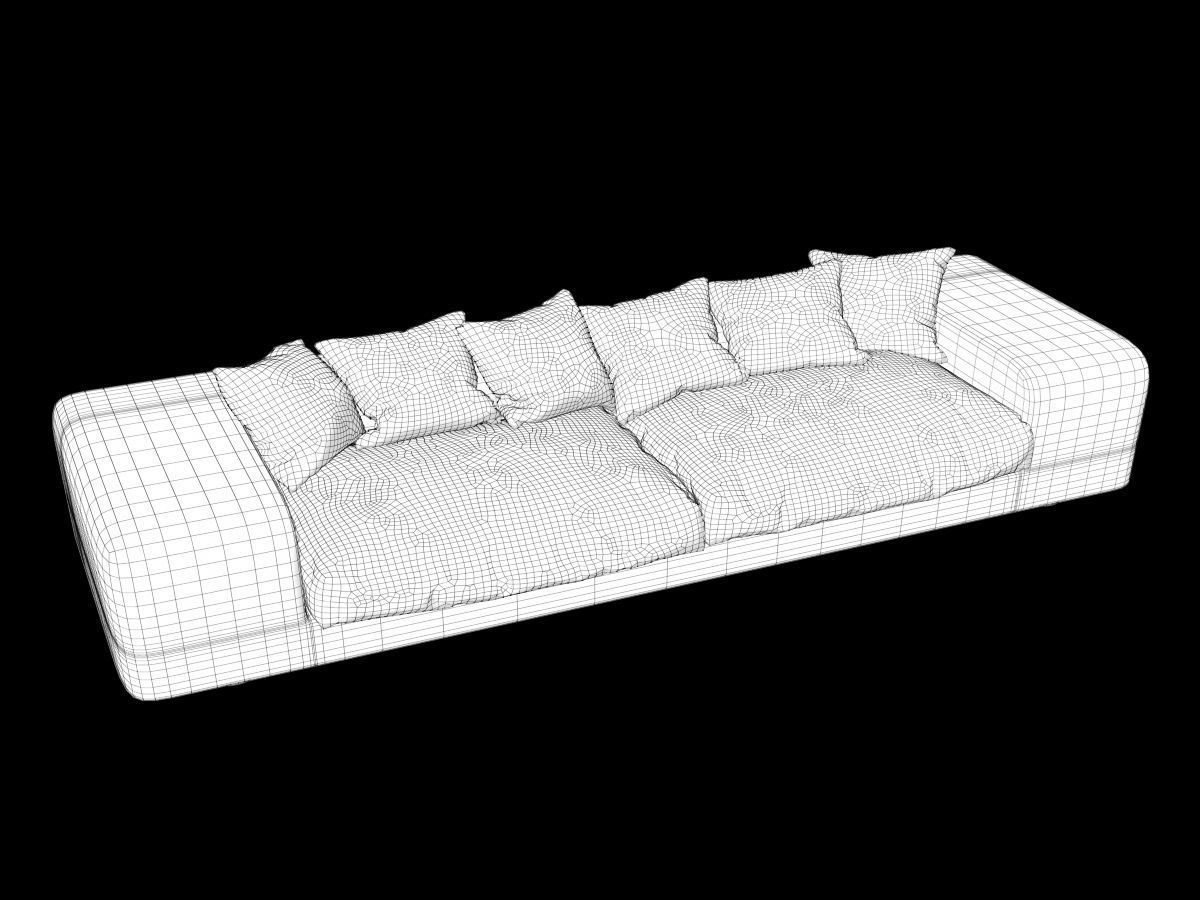 Sofa and Chair collection 3D model_13