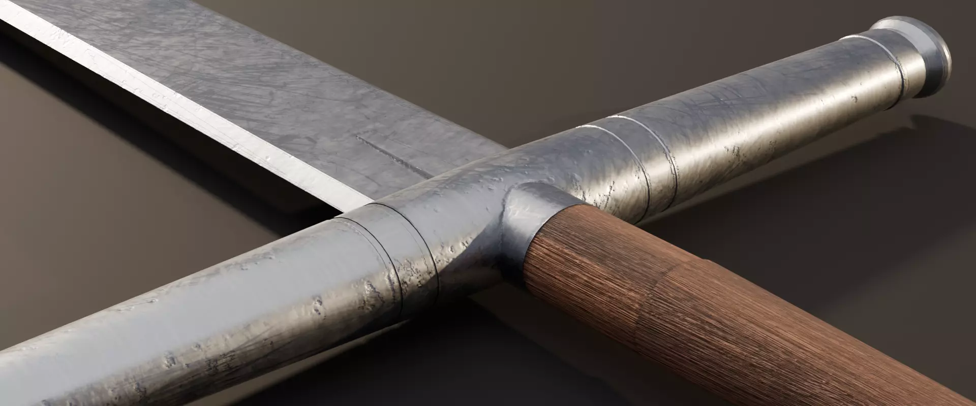 Blades of Time  Historical Weapon Pack Free low-poly 3D model_25