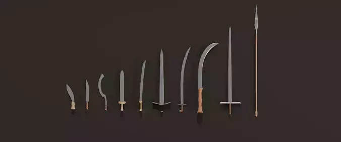 Blades of Time  Historical Weapon Pack